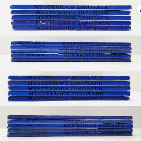 *SOLD* 21 Lot of 5 IQ Series Mysterious Dinosaur Wooden Puzzle 6625E1M - Picture 4 of 7